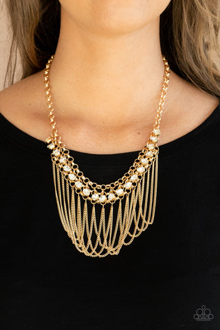 Flaunt Your Fringe - Gold Paparazzi