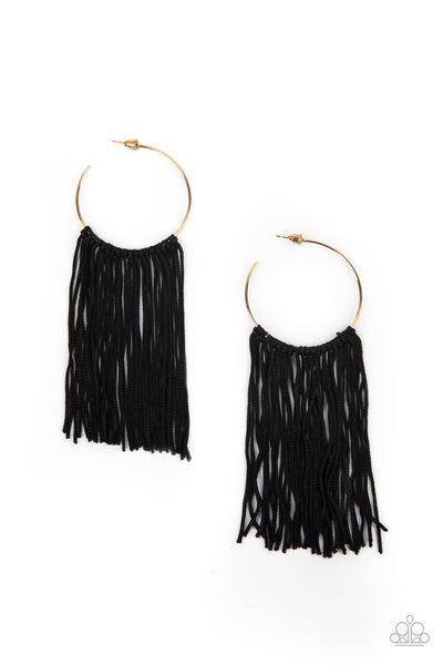 Flauntable Fringe - Gold Paparazzi