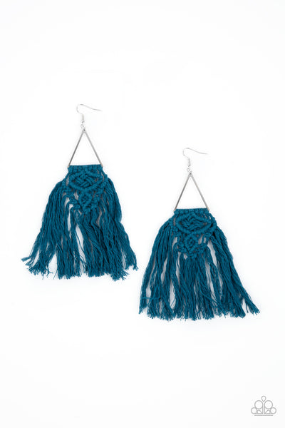 Modern Day Macrame - Blue Paparazzi