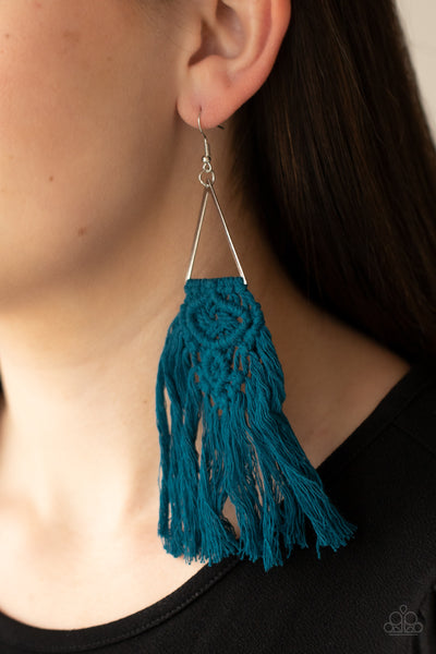 Modern Day Macrame - Blue Paparazzi