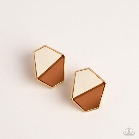 Generically Geometric - Brown Paparazzi