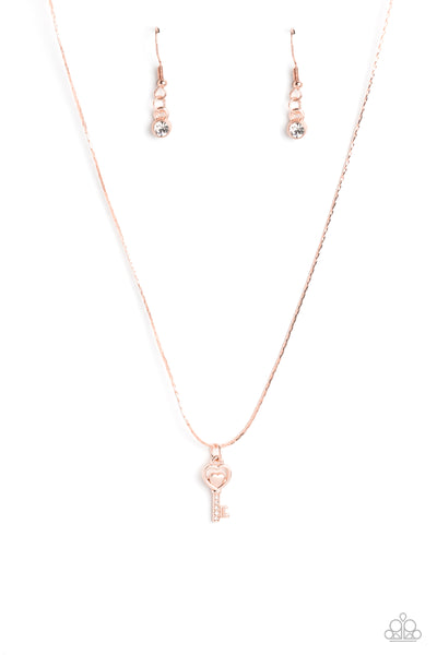 LOVE-Locked - Rose Gold Paparazzi